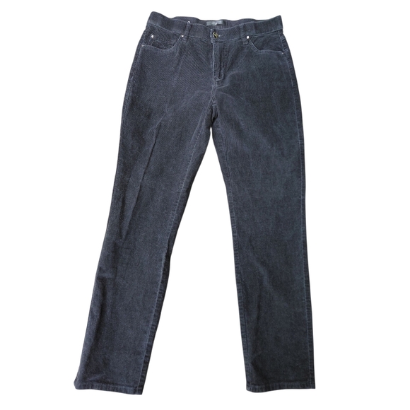 Simon Chang Black Straight Leg Jeans Timeless Style - Picture 1 of 7